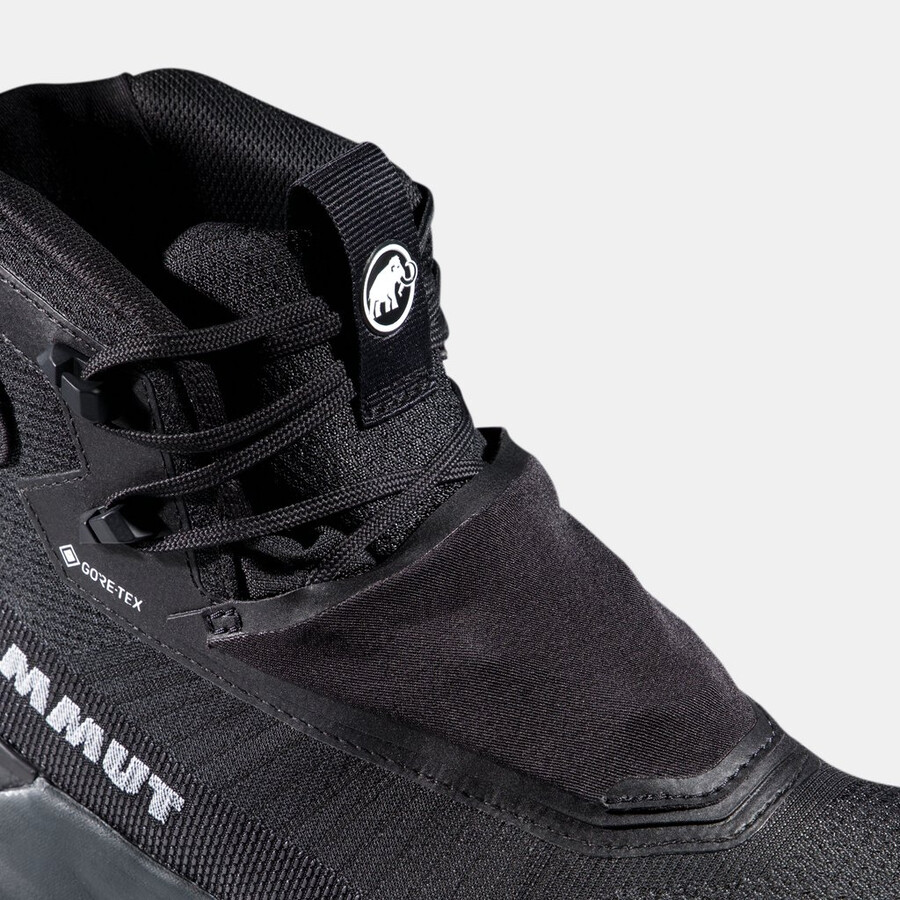 aenergy ultra mid gtx damen schwarz-dunkelstahl
